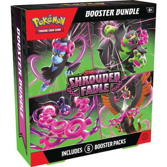 Urbanglide Pokémon Scarlet & Violet Shrouded Fable Booster Bundle Box – Official Pokémon TCG Product
