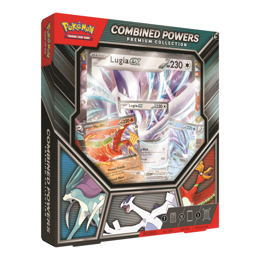 Urbanglide Pokémon Combined Powers Premium Collection 6 Box Case – Official Pokémon TCG Product