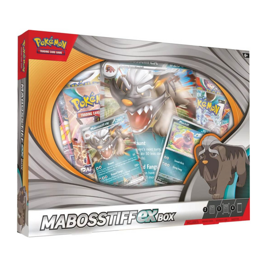 Urbanglide Pokémon Mabosstiff EX 6 Box Case – Official Pokémon TCG Product