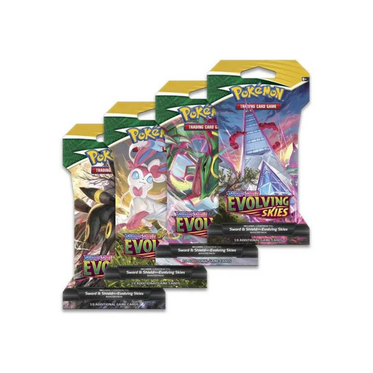 Urbanglide Pokémon Sword & Shield Evolving Skies Sleeved Booster Pack – Authentic Japanese Pokémon Cards
