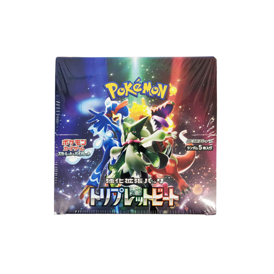 Urbanglide Japanese Pokémon Scarlet & Violet Triplet Beat Booster Box – Rare & Exclusive Cards