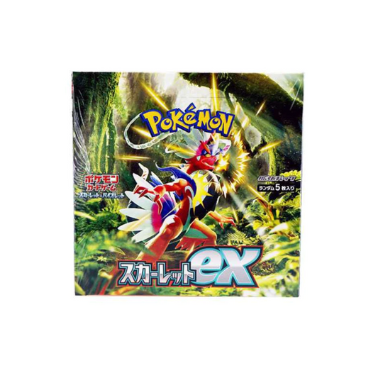 Urbanglide Japanese Pokémon Scarlet & Violet Scarlet ex Booster Box – Rare & Exclusive Cards