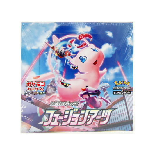 Urbanglide Japanese Pokémon Sword & Shield Fusion Arts Booster Box – Rare & Exclusive Cards