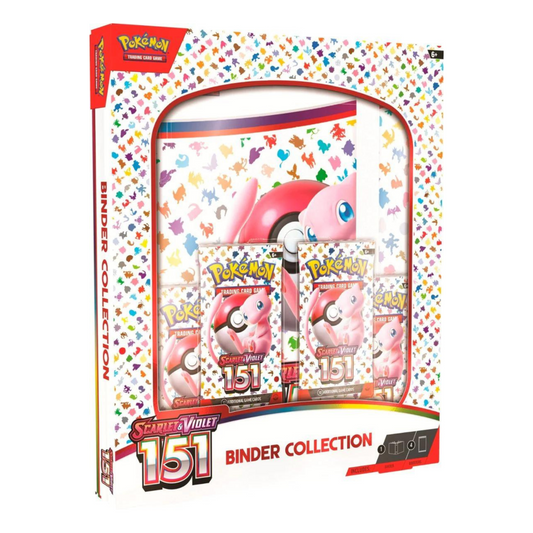 Urbanglide Pokémon Scarlet & Violet 151 Binder Collection 6 Box Case – Official Pokémon TCG Product