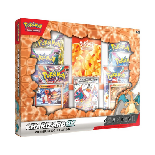 Urbanglide Pokémon Charizard EX Premium Collection 6 Box Case – Official Pokémon TCG Product