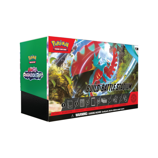 Urbanglide Pokémon Scarlet & Violet Paradox Rift Build & Battle Stadium Box – Official Pokémon TCG Product