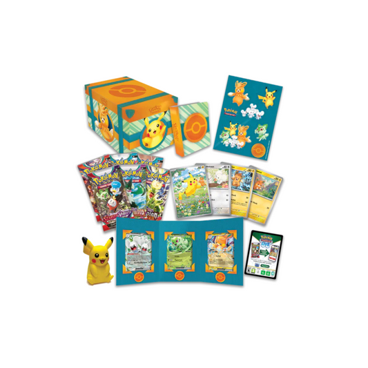 Urbanglide Pokémon Paldea Adventure Chest 4 Box Case – Official Pokémon TCG Product