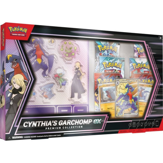 Urbanglide Pokémon Cynthia's Garchomp EX Premium Collection Box – Official Pokémon TCG Product