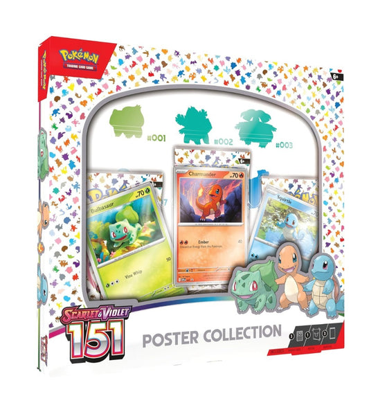 Urbanglide 151 Poster Collection Box – Official Pokémon TCG Product