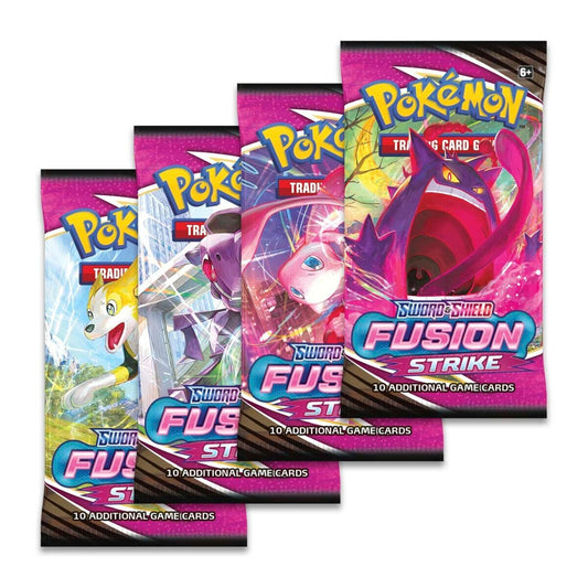 Urbanglide Pokémon TCG Fusion Strike Sealed Booster Packs SET 4 – Authentic Japanese Pokémon Cards