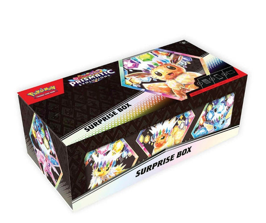 Urbanglide Prismatic Evolutions Surprise Box – Official Pokémon TCG Product