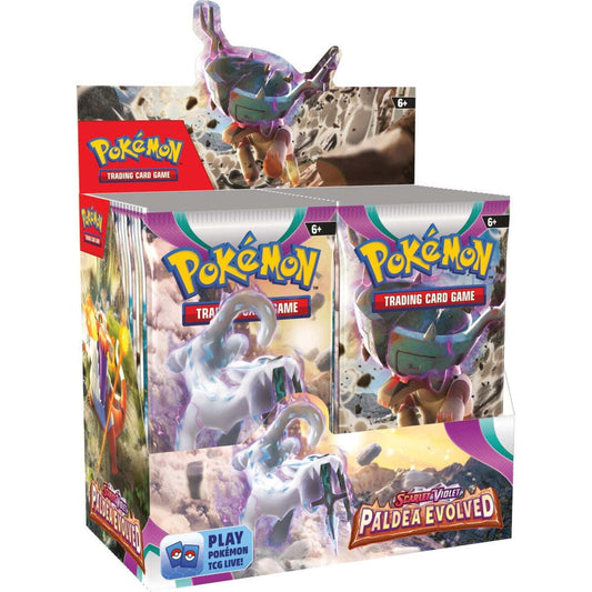 Urbanglide Japanese Pokémon TCG Scarlet & Violet - Paldea Evolved Booster Box – Rare & Exclusive Cards