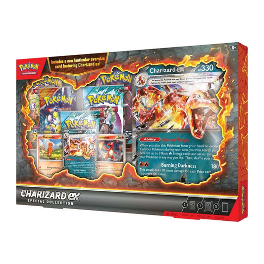 Urbanglide Pokémon TCG Charizard Ex Special Collection Box – Official Pokémon TCG Product