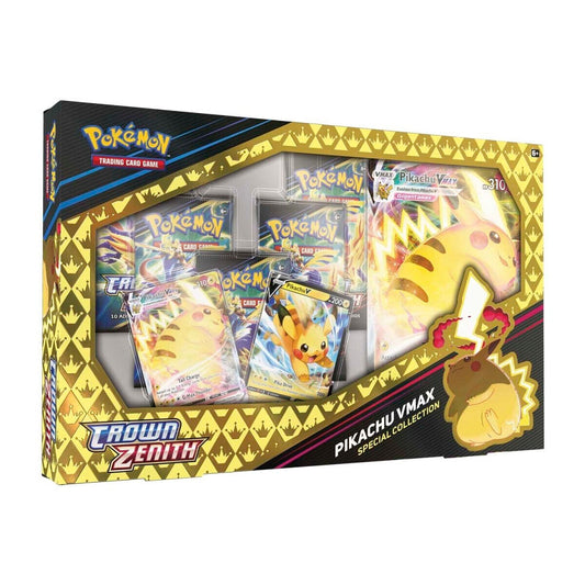 Urbanglide Pokémon TCG Crown Zenith Pikachu VMAX Special Collection Box 151 – Official Pokémon TCG Product