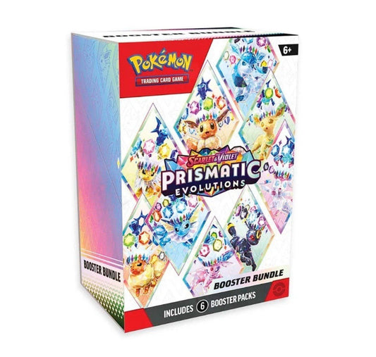 Urbanglide Prismatic Evolutions Booster Bundle – Official Pokémon TCG Product