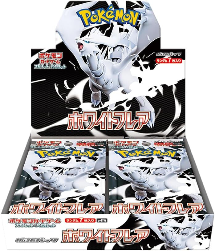 Urbanglide Japanese Pokémon TCG Scarlet & Violet - Japanese White Flare Booster Box – Rare & Exclusive Cards