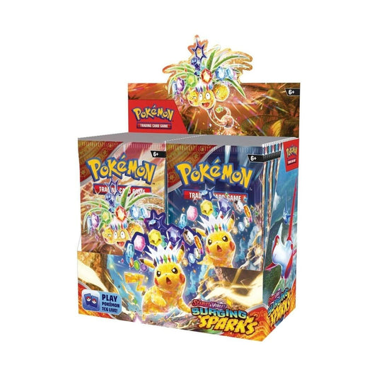 Urbanglide Japanese Pokémon TCG Scarlet & Violet - Surging Sparks SV08 Sealed Booster Box – Rare & Exclusive Cards