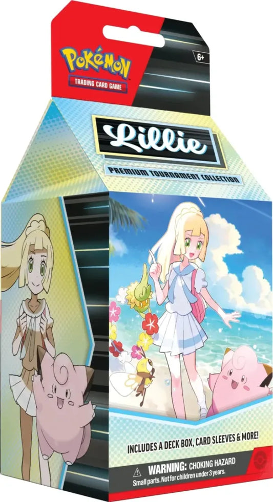 Urbanglide Pokémon Lillie Premium Tournament Collection Box – Official Pokémon TCG Product